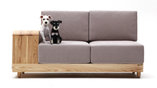 Illustration for article titled This Sofa With Attached Dog House Is One Perfect Idea